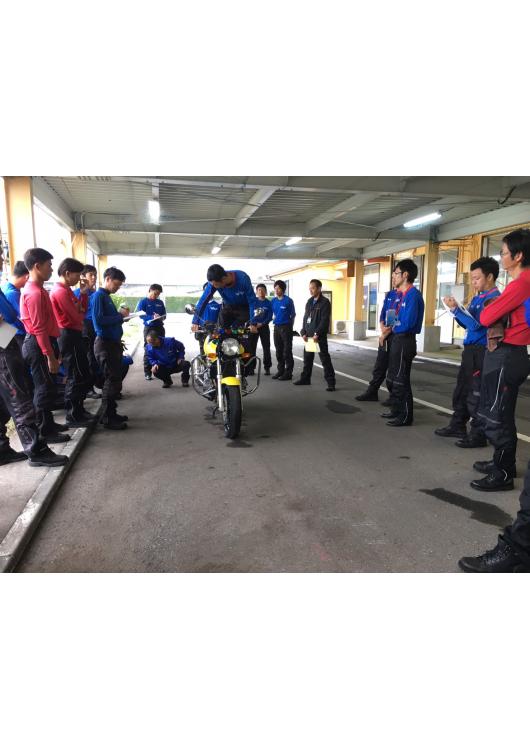 生目校　日岡検定員